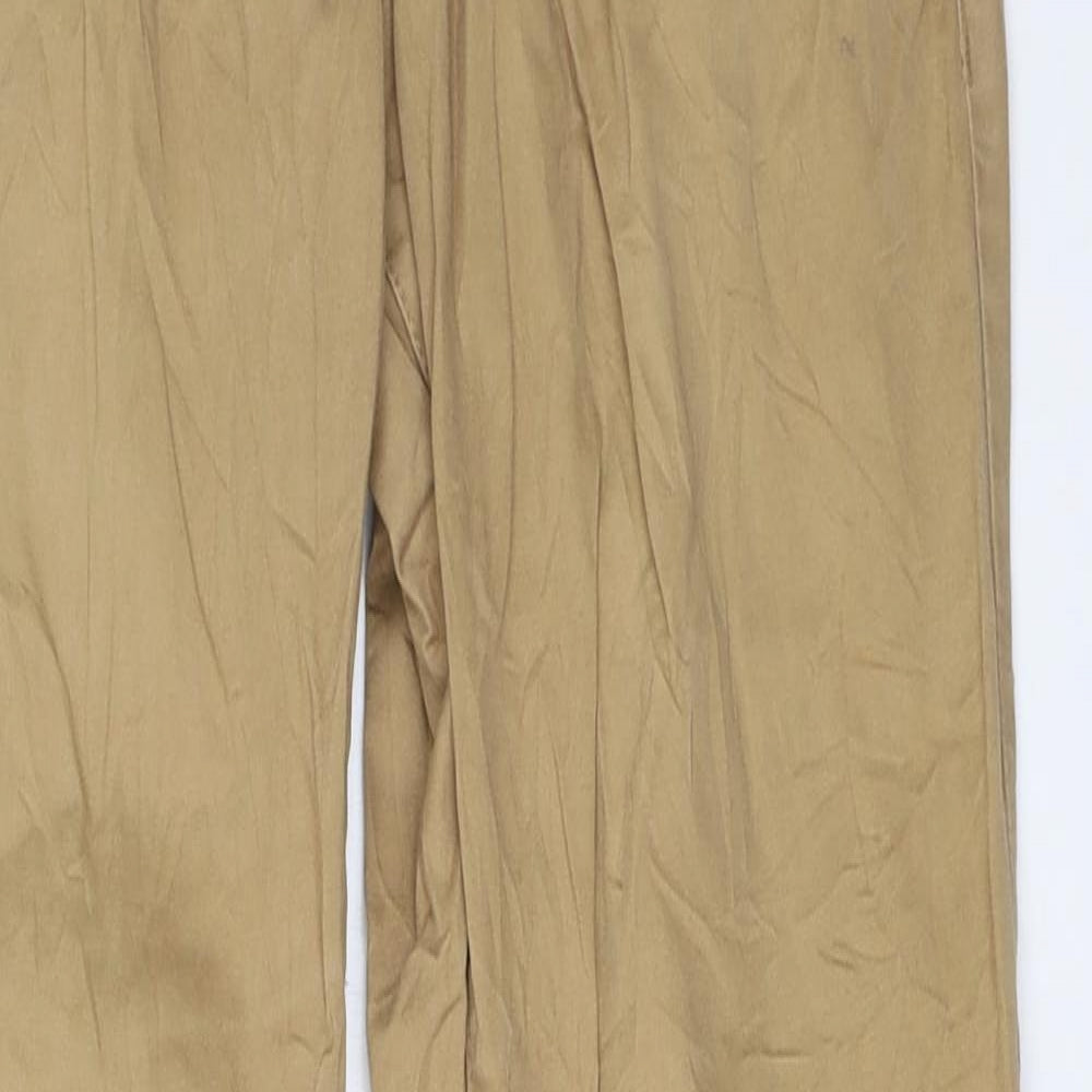 Womens UK Size 36 Vera Moda Regular Fit Chino Beige Trousers
