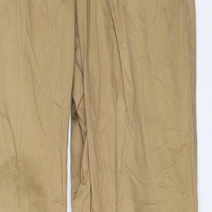 Womens UK Size 36 Vera Moda Regular Fit Chino Beige Trousers