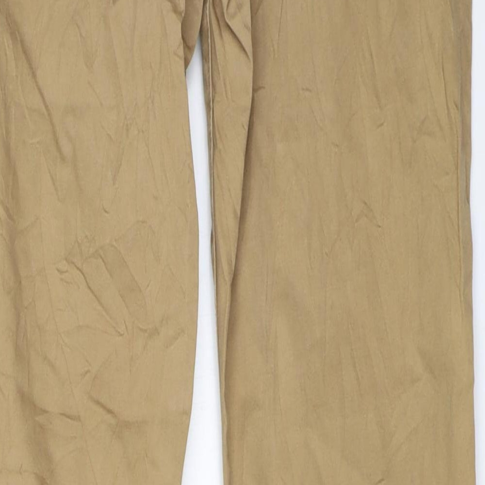 Womens UK Size 36 Vera Moda Regular Fit Chino Beige Trousers