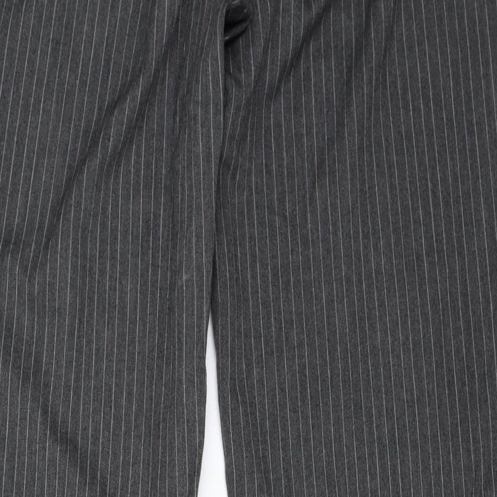 F&F Womens Grey   Trousers  Size 10 L30.5 in