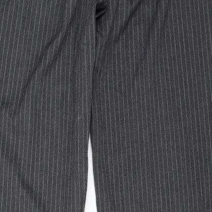 F&F Womens Grey   Trousers  Size 10 L30.5 in
