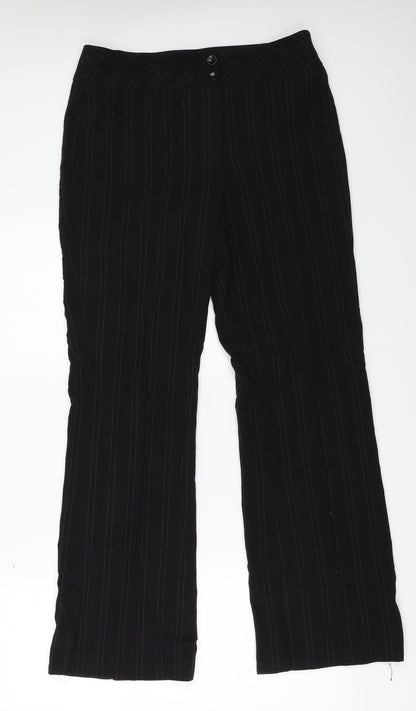 Debenhams Womens Black   Trousers  Size 10 L30 in