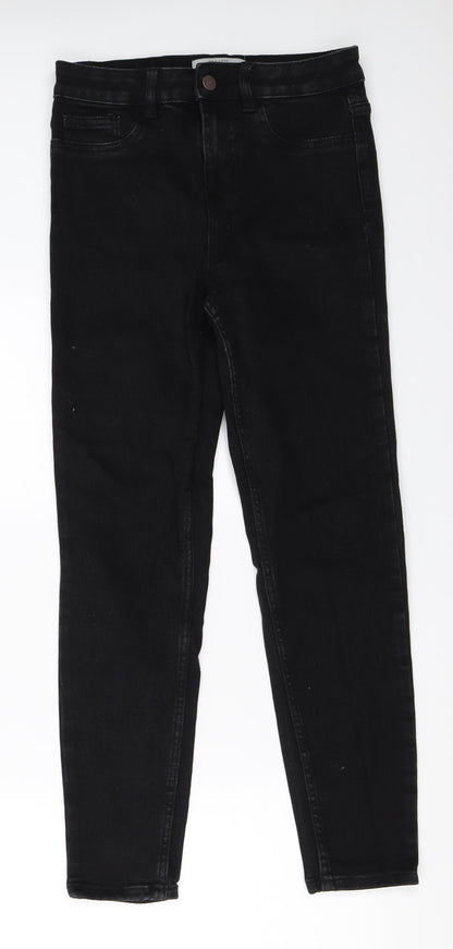 New Look Womens Black  Denim Skinny Jeans Size 10 L26 in
