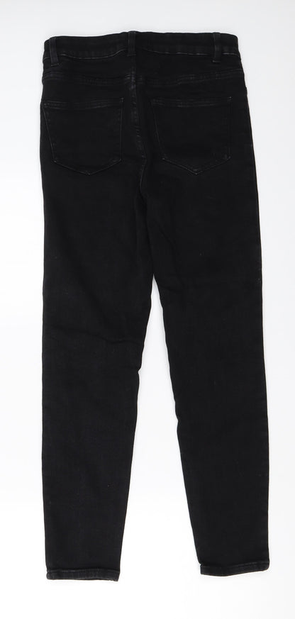 New Look Womens Black  Denim Skinny Jeans Size 10 L26 in