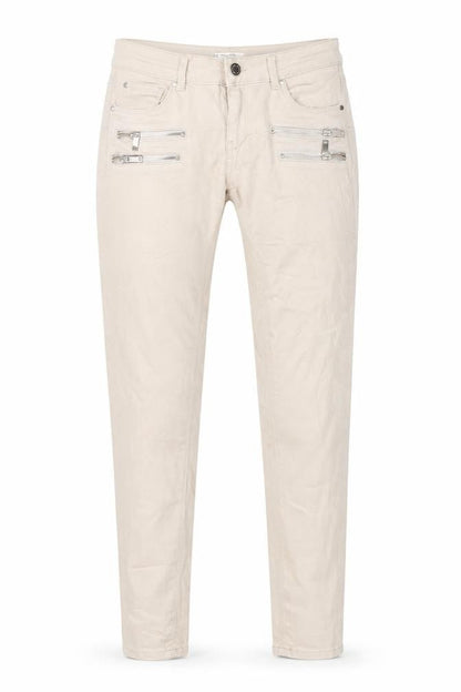 Womens UK Size 36 Gina Tricot Regular Fit Skinny Beige Jeans