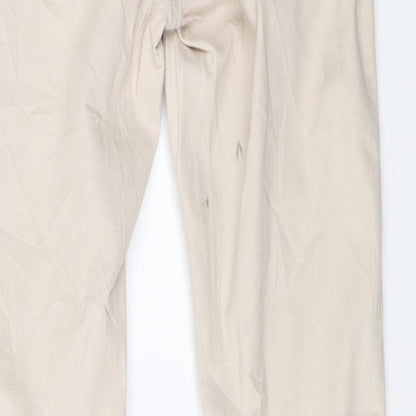 Womens UK Size 36 Gina Tricot Regular Fit Skinny Beige Jeans
