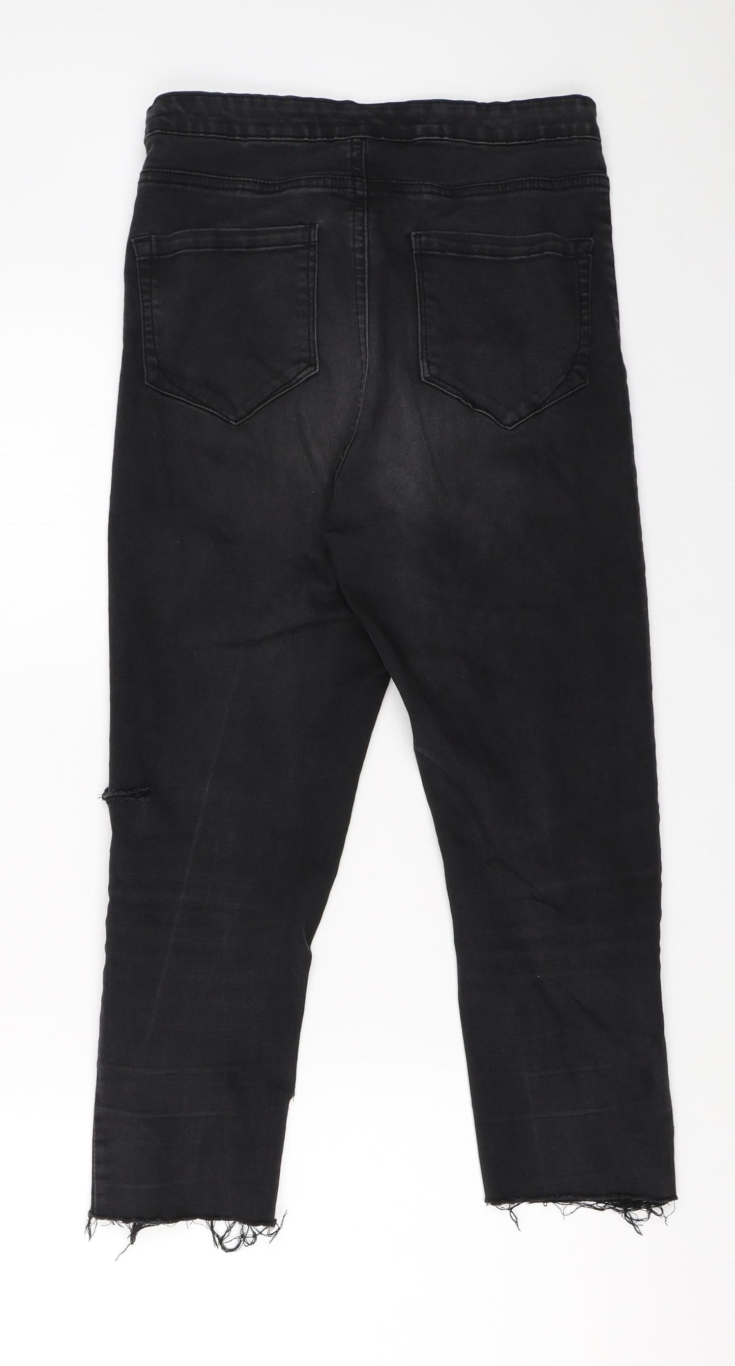 Primark Womens Black   Skinny Jeans Size 12 L21.5 in