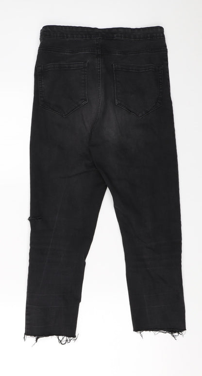 Primark Womens Black   Skinny Jeans Size 12 L21.5 in
