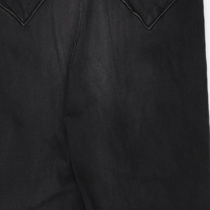 Primark Womens Black   Skinny Jeans Size 12 L21.5 in