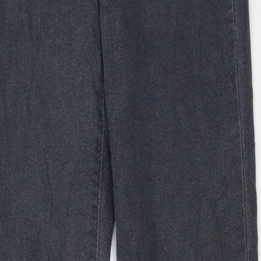 Womens UK Size 34 Sinsay Regular Fit Skinny Grey Jeans