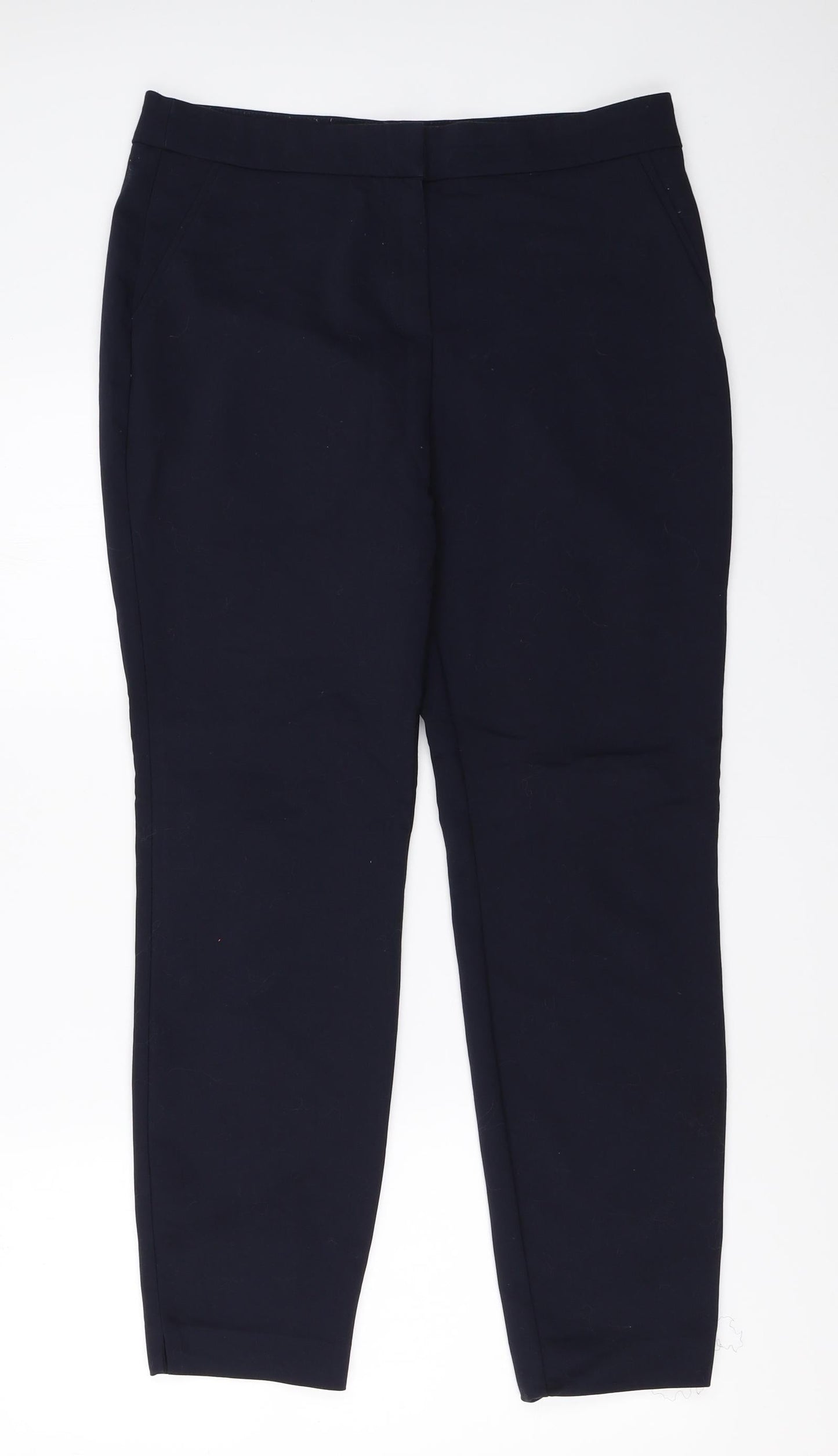 Womens UK Size 12 Papaya Regular Fit  Blue Trousers