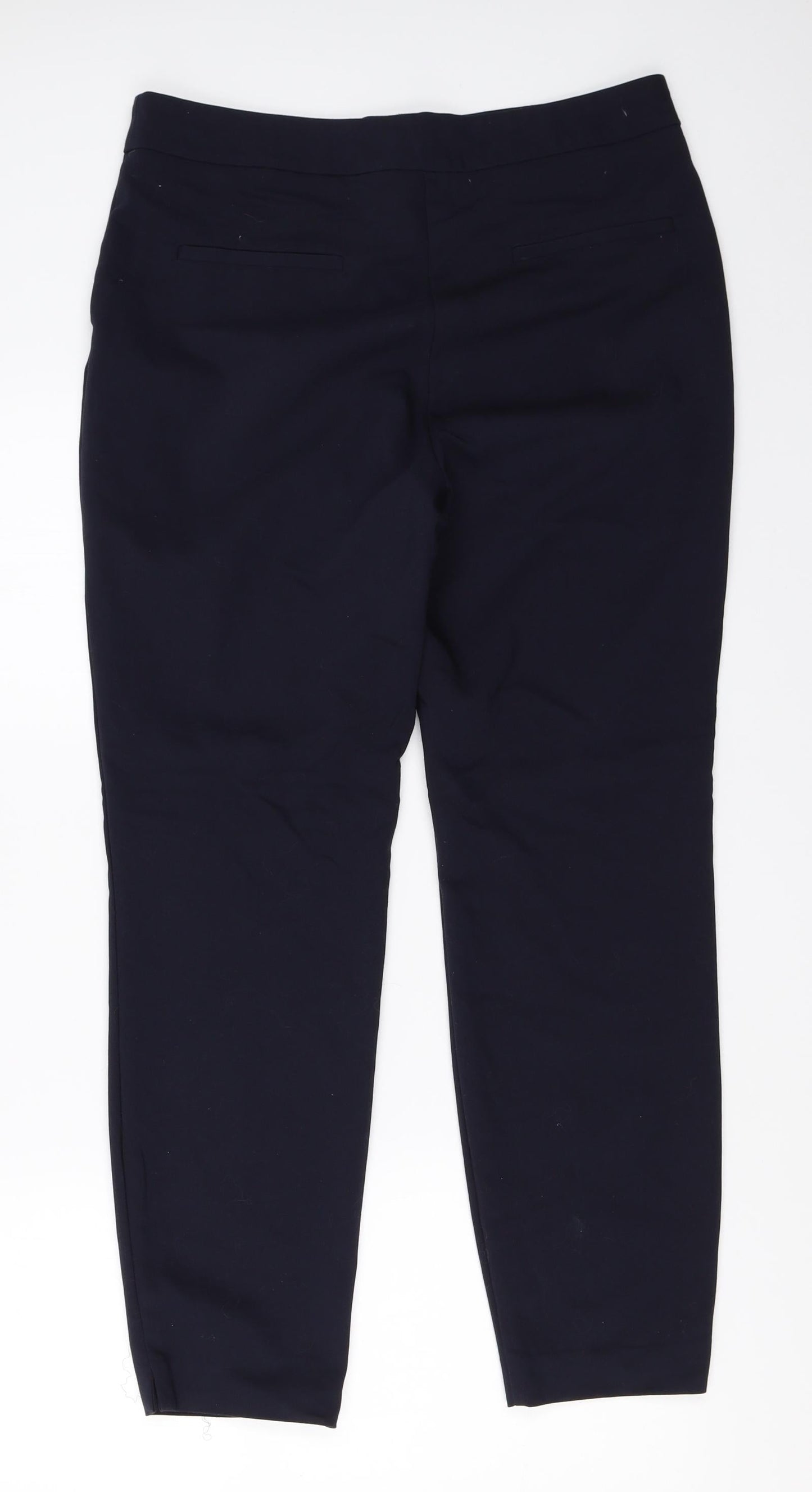 Womens UK Size 12 Papaya Regular Fit  Blue Trousers