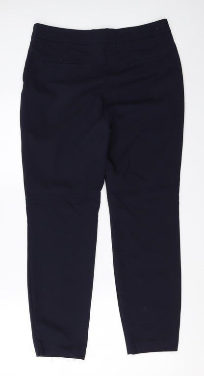 Womens UK Size 12 Papaya Regular Fit  Blue Trousers