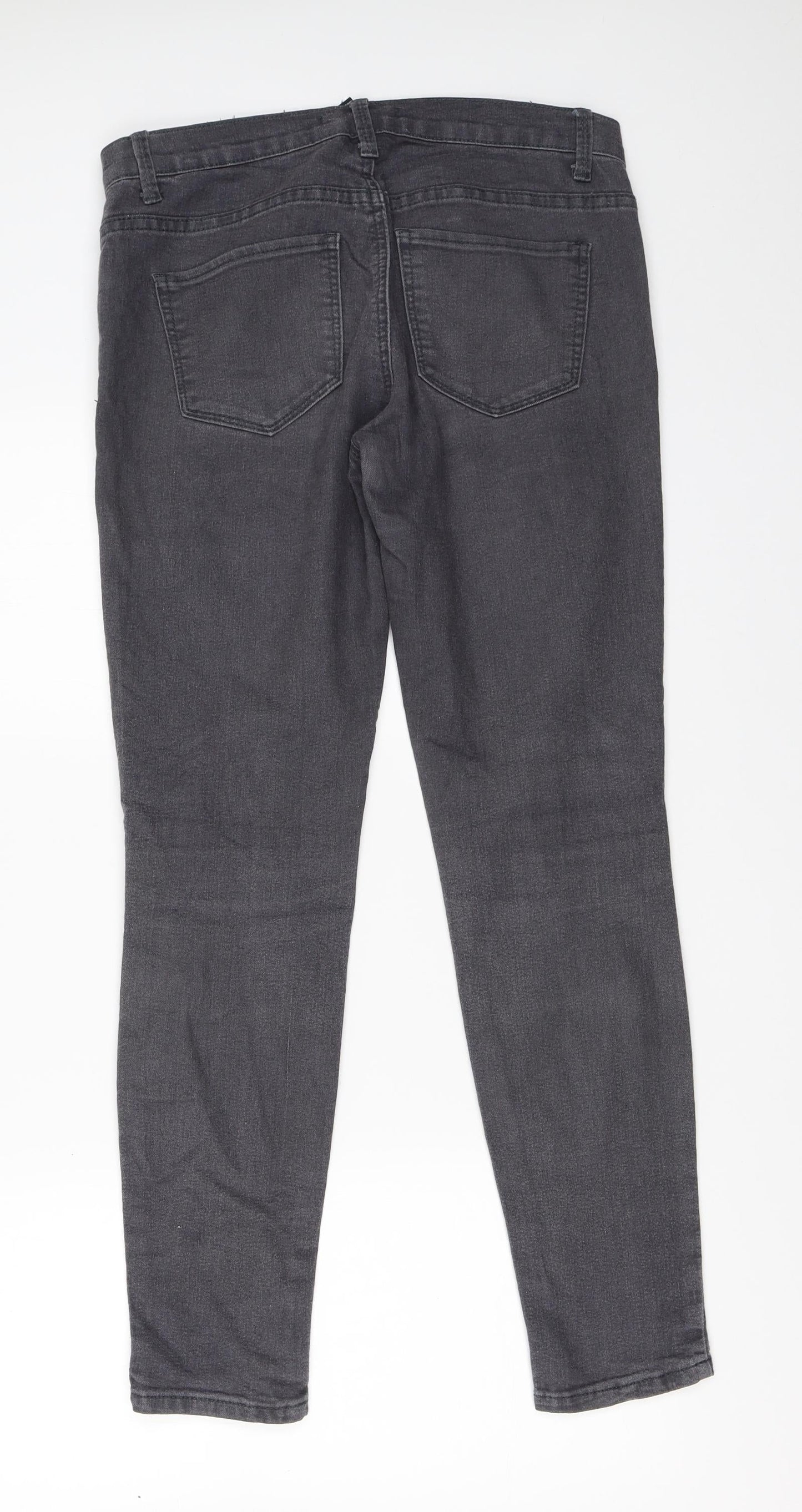 FOREVER 21 Womens Grey  Denim Skinny Jeans Size 28 in L28 in