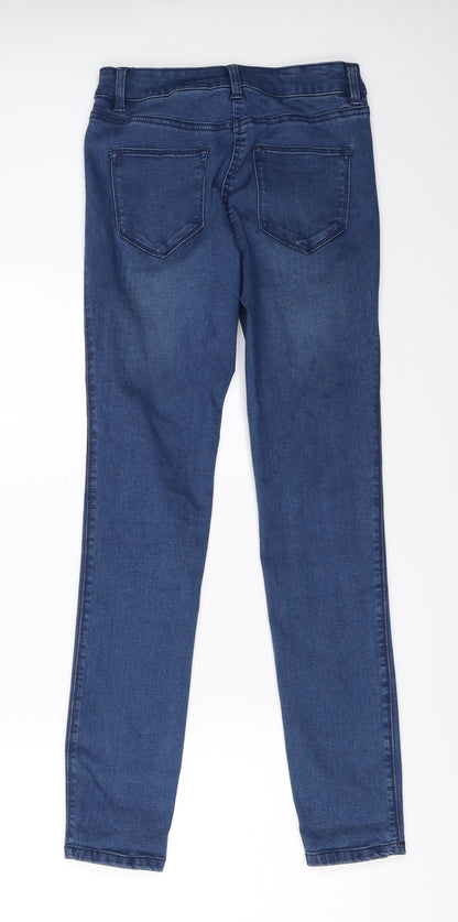 NEXT Womens Blue  Denim Skinny Jeans Size 6 L28.5 in