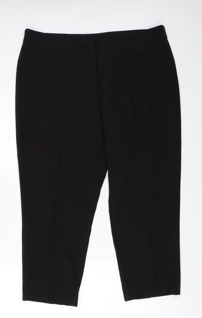 Classic Womens Black   Trousers  Size 18 L25 in