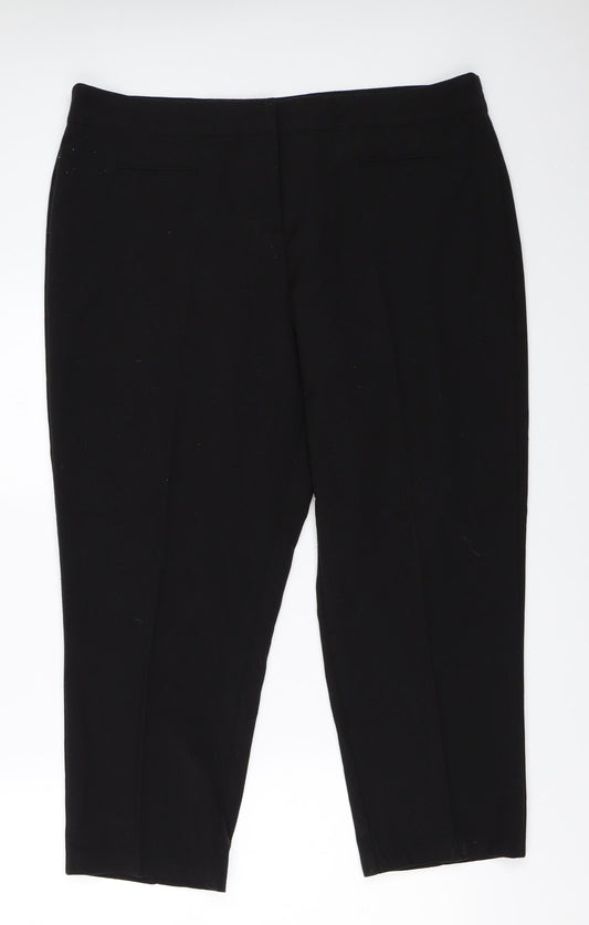 Classic Womens Black   Trousers  Size 18 L25 in