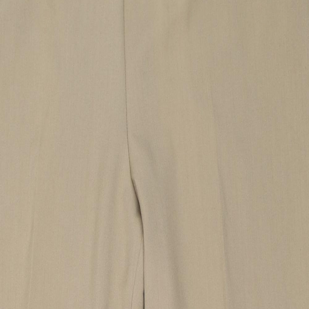 BM Womens Beige   Trousers  Size 20 L26.5 in