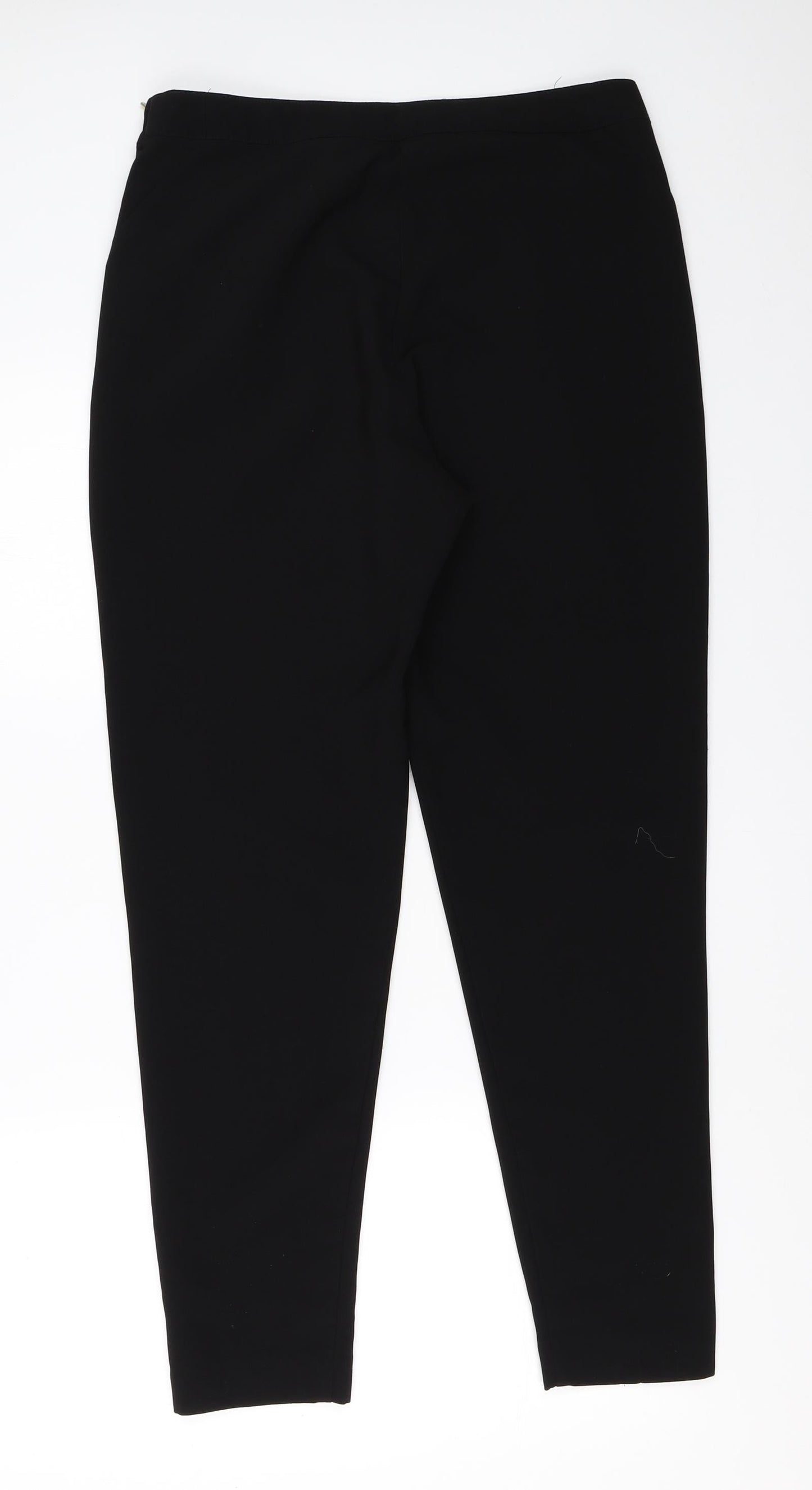Womens UK Size 30 in H&M Regular Fit  Black Trousers