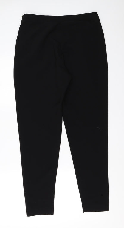 Womens UK Size 30 in H&M Regular Fit  Black Trousers
