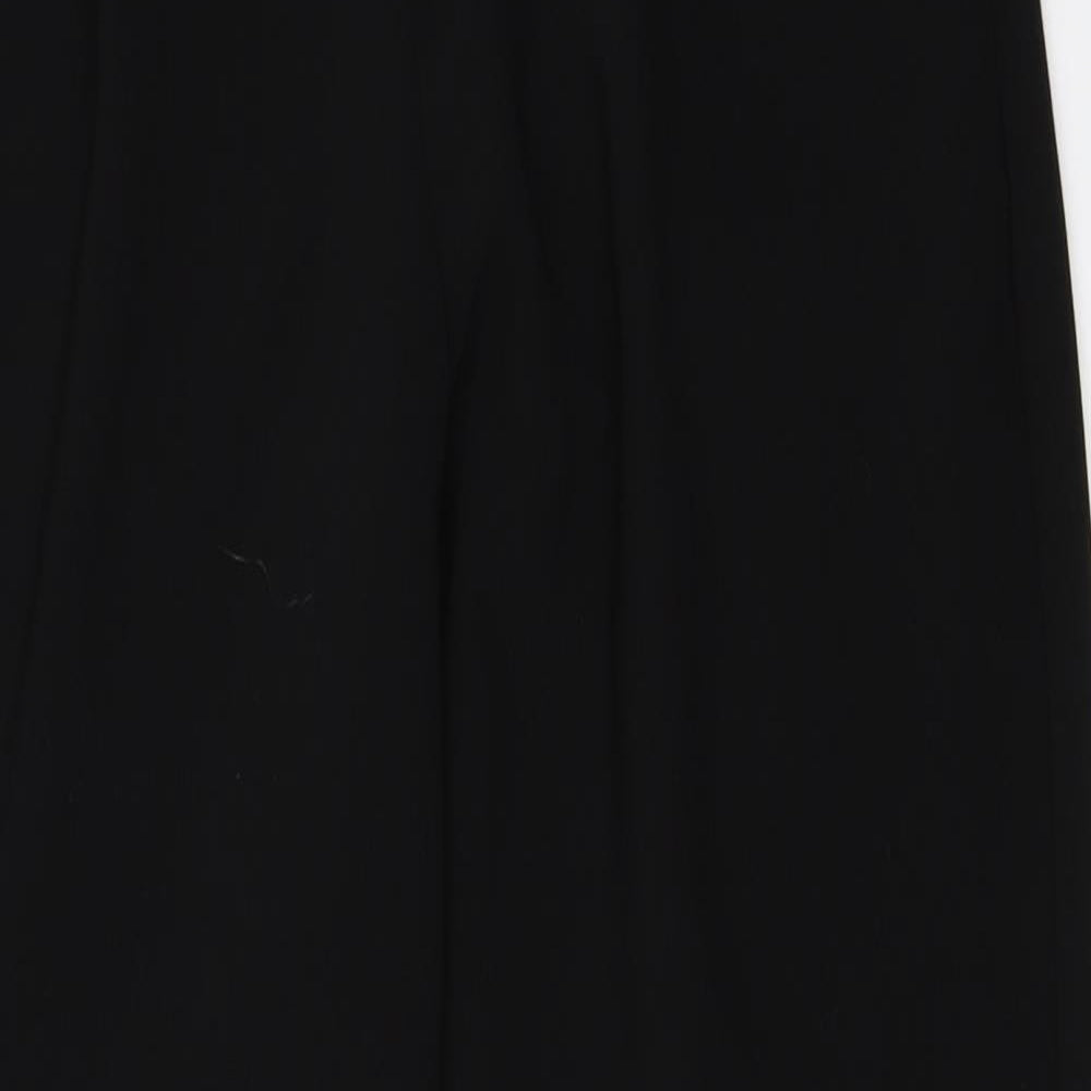 Womens UK Size 30 in H&M Regular Fit  Black Trousers