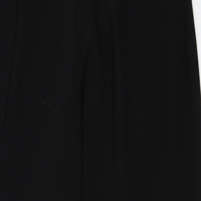 Womens UK Size 30 in H&M Regular Fit  Black Trousers