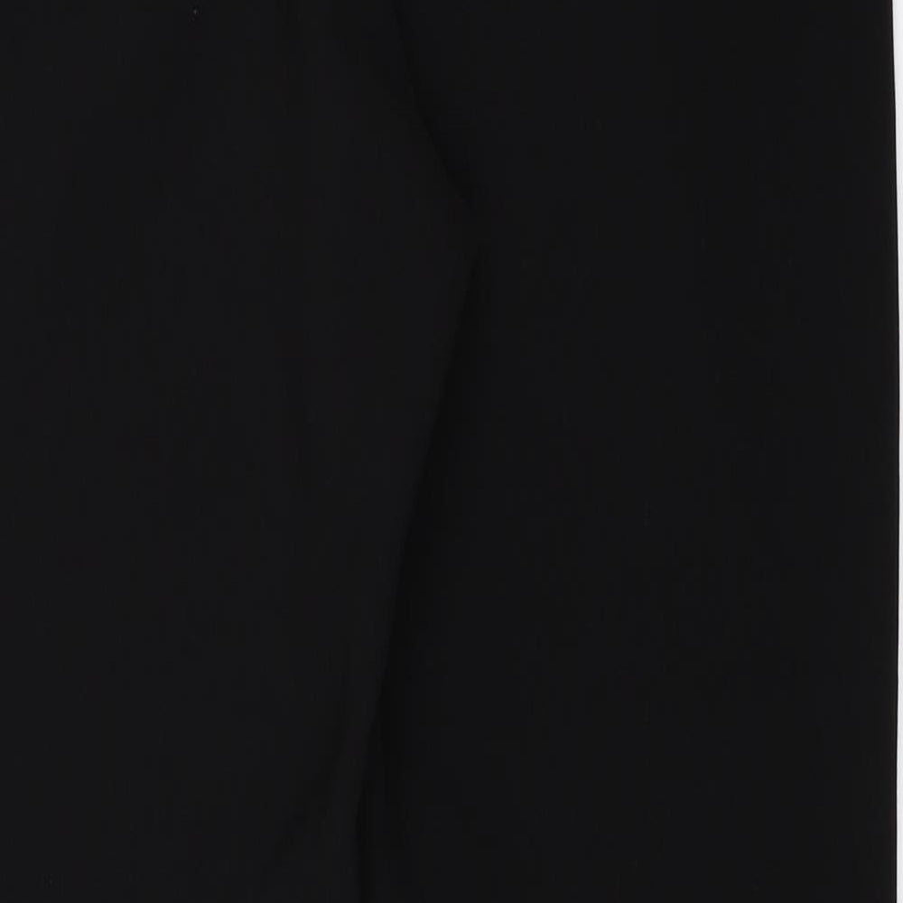 Womens UK Size 30 in H&M Regular Fit  Black Trousers