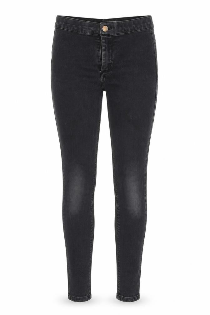 Womens UK Size 24 in Topshop Regular Fit Skinny Black Jeans