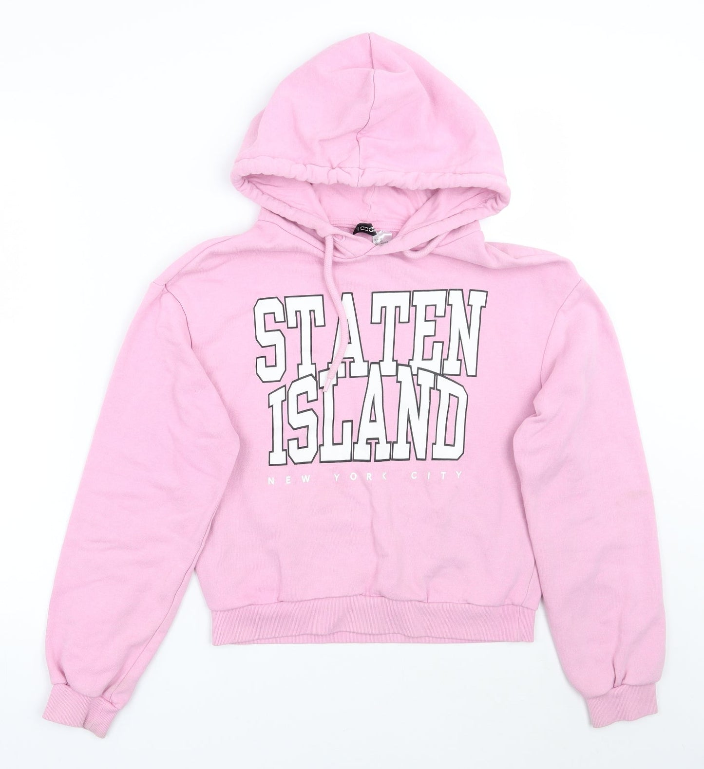 H&M Womens Pink   Pullover Hoodie Size XS
