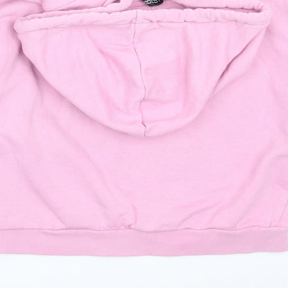 H&M Womens Pink   Pullover Hoodie Size XS