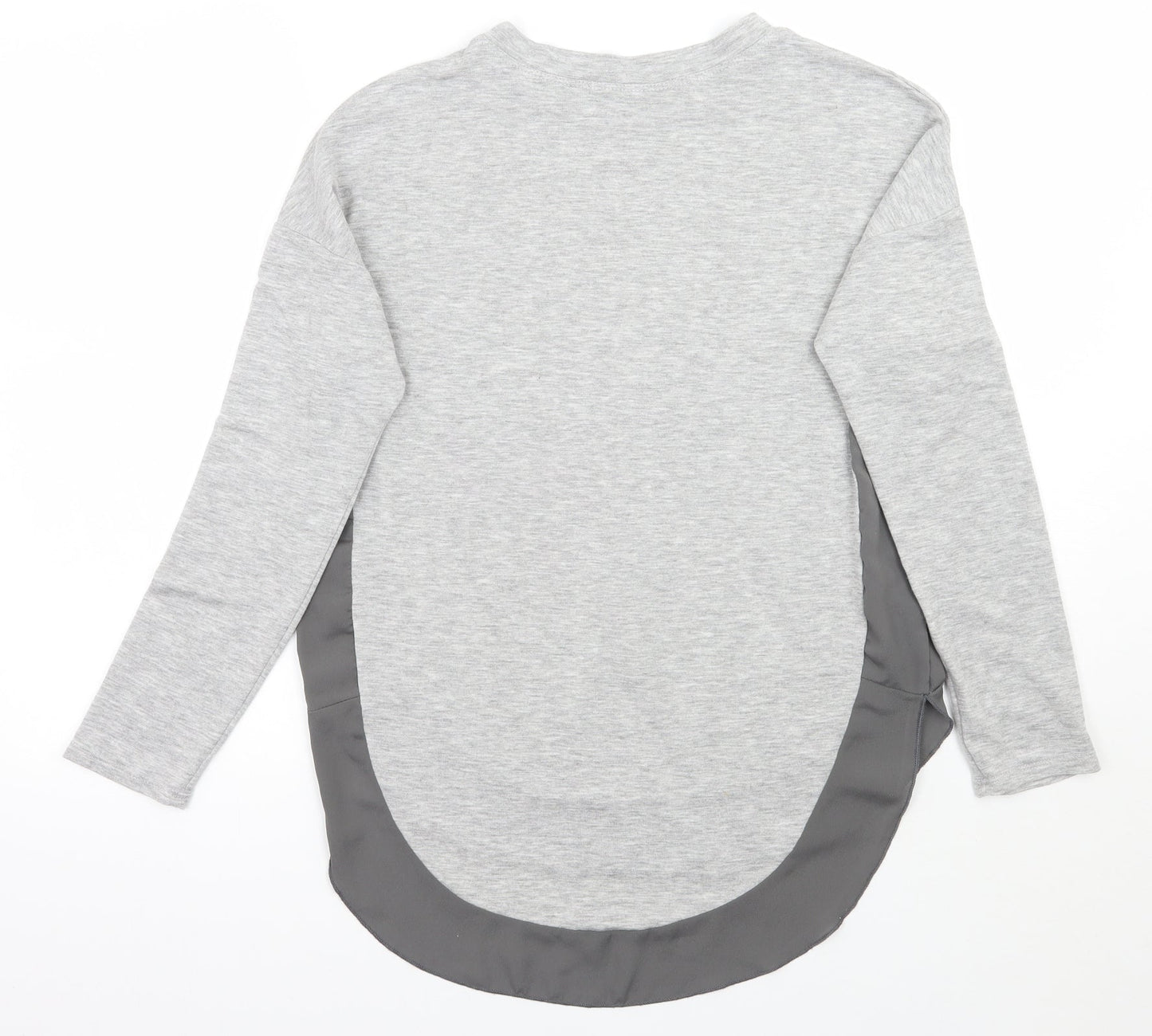 Womens UK Size M COIN 1804 Grey Basic T-Shirt