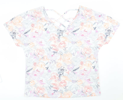 Womens UK Size 12 Marks and Spencer White Basic Blouse