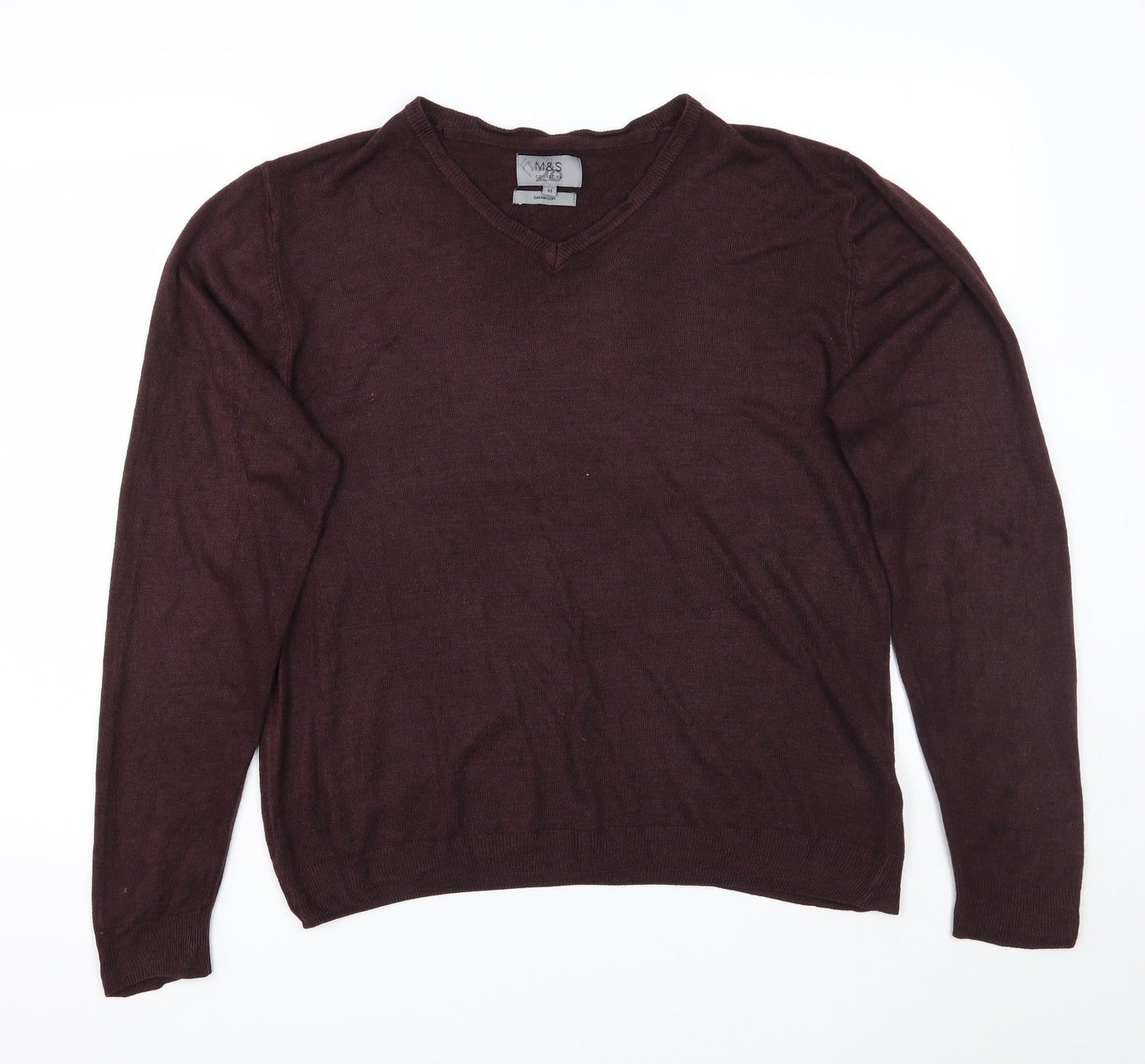 Marks and Spencer Mens Purple   Pullover Jumper Size M