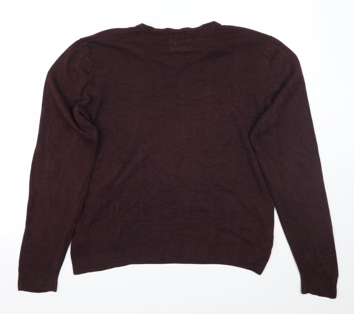 Marks and Spencer Mens Purple   Pullover Jumper Size M