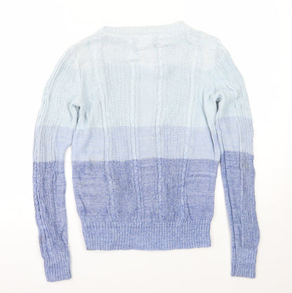 FOREVER 21 Womens Blue   Pullover Jumper Size S