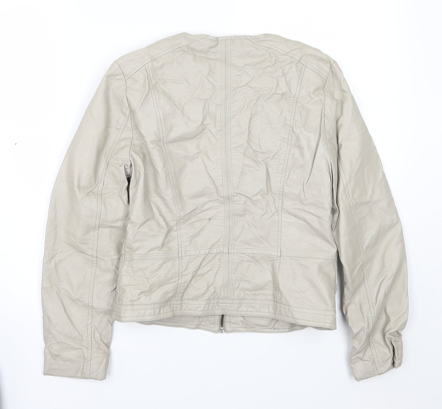 TU Womens Ivory   Jacket Coat Size 10