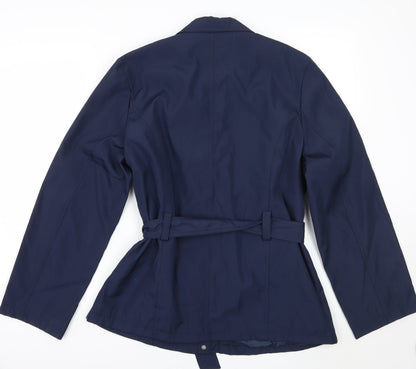 caballero . dorado Womens Blue   Jacket Coat Size XL