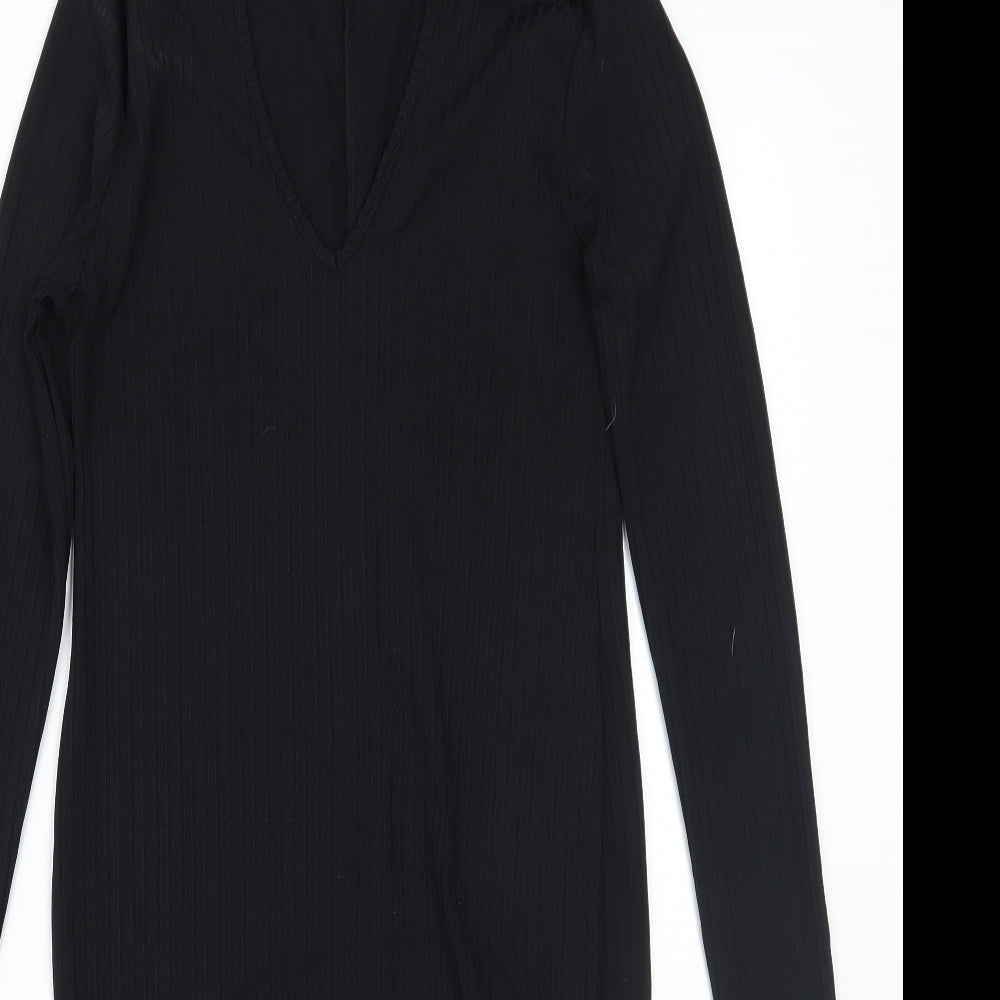 Boohoo Womens Black   A-Line  Size 8