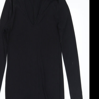 Boohoo Womens Black   A-Line  Size 8