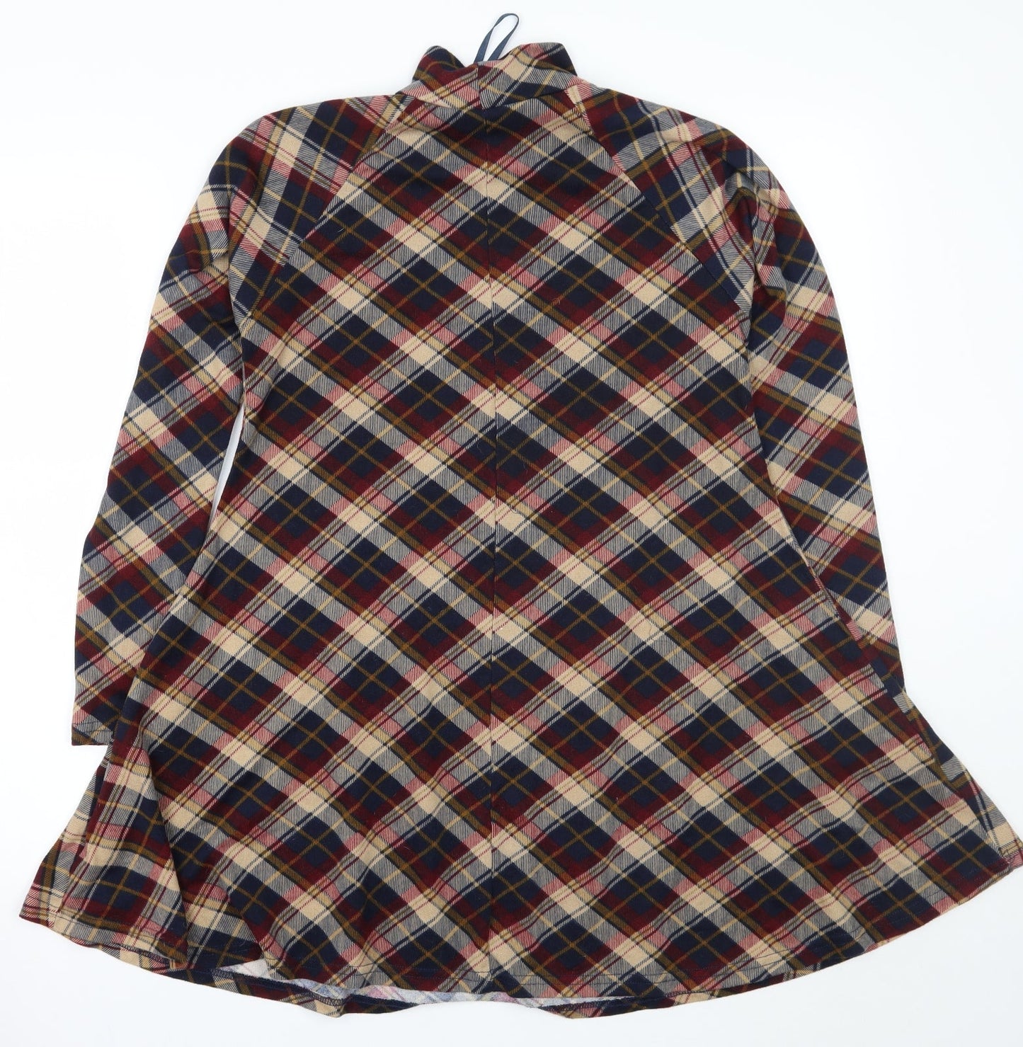 AX Paris Womens Blue Check  A-Line  Size 12