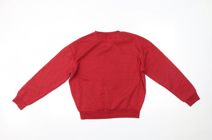 Primark Womens Red   Pullover Jumper Size 2XS