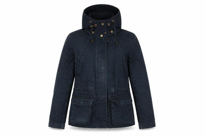 Womens UK Size 6 H&M Blue Windbreaker Coat