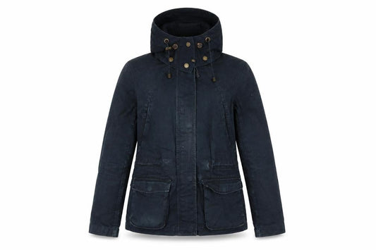 Womens UK Size 6 H&M Blue Windbreaker Coat