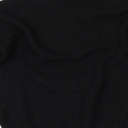 Womens UK Size 14 New Look Black Henley Jumper