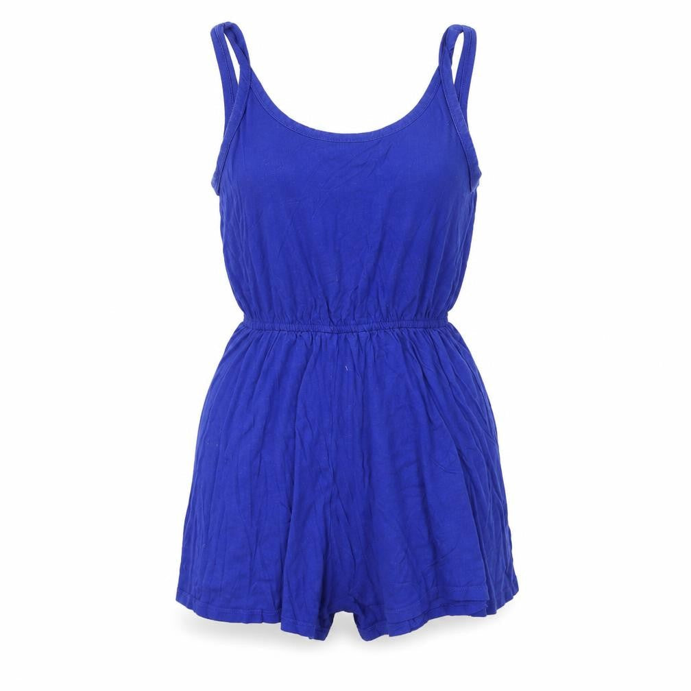 Womens UK Size M H&M One-Piece Blue Romper