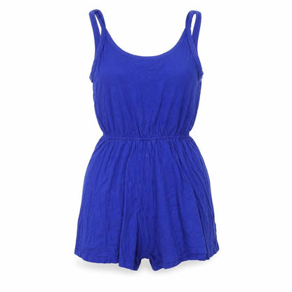 Womens UK Size M H&M One-Piece Blue Romper
