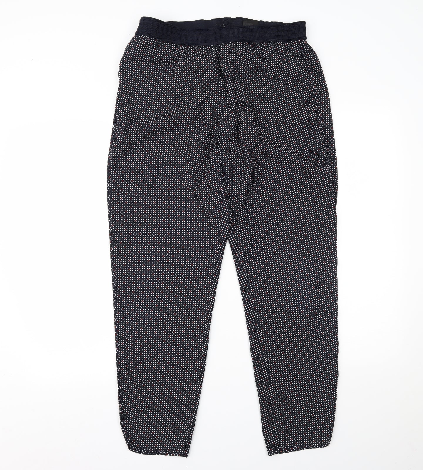 Womens UK Size 12 H&M Regular Fit  Multicoloured Trousers