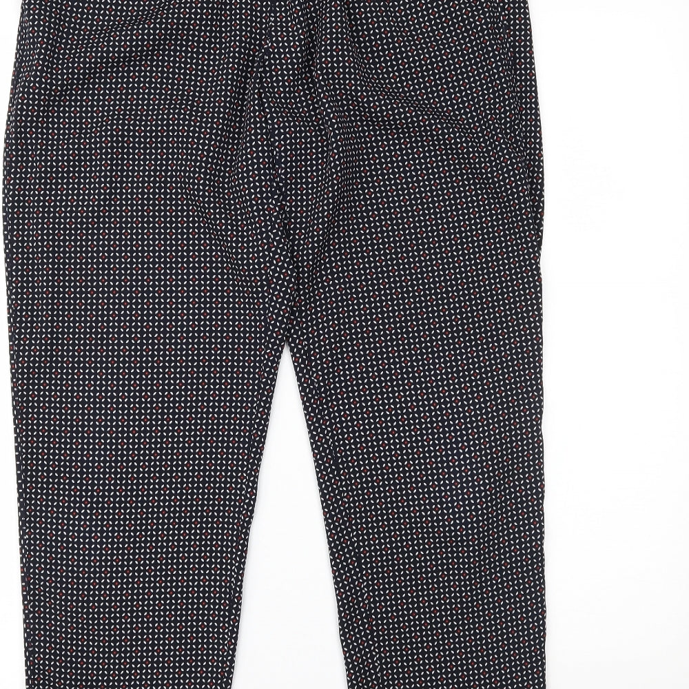 Womens UK Size 12 H&M Regular Fit  Multicoloured Trousers