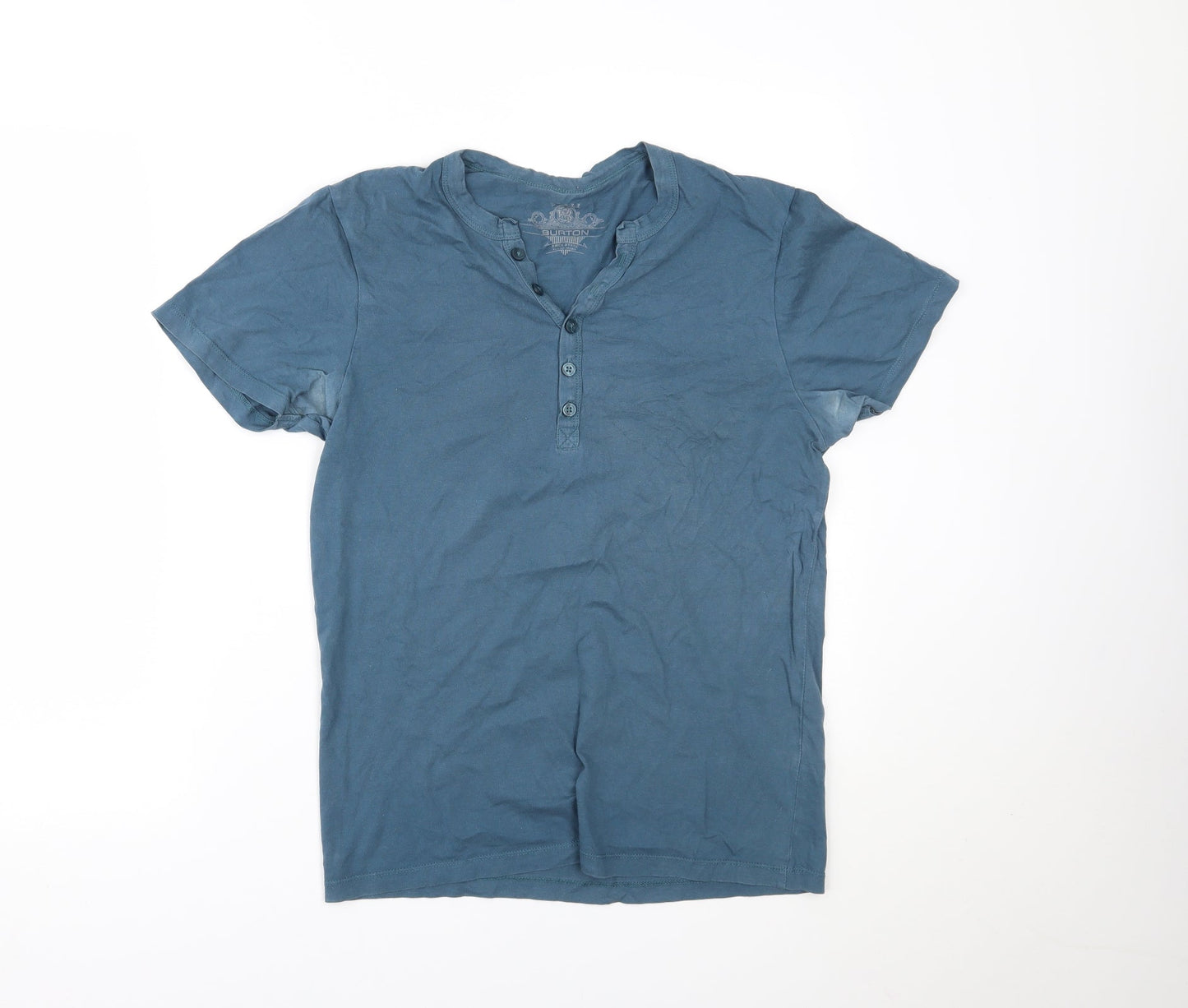 Burton Mens Blue    Polo Size S