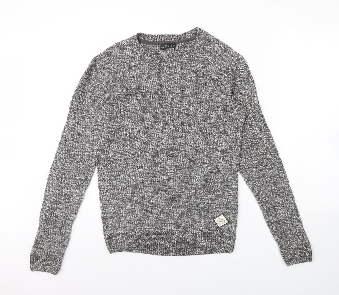 Urban Surface Mens Grey   Pullover Jumper Size M